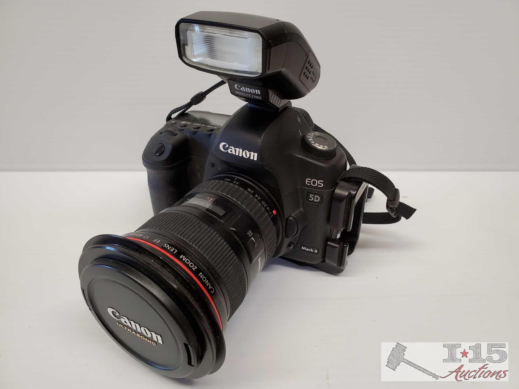 Canon EOS 5D Mark II w/ Canon Zoom Lens EF Proxibid
