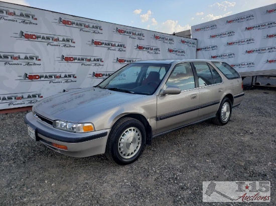 1991 Honda Accord Wagon, See Video!