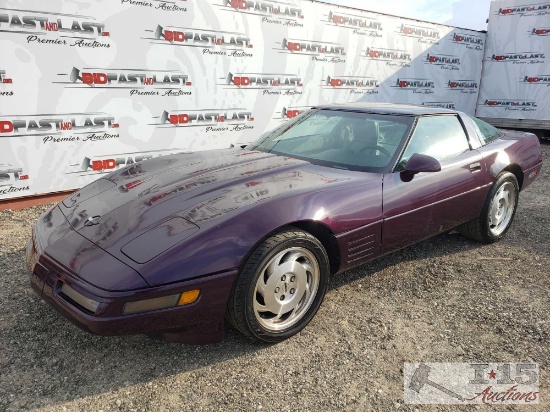 1993 Chevy Corvette, Purple, See Video!