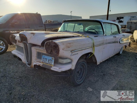 1958 Edsel Corsair/Citation 4dr Hardtop, light pink