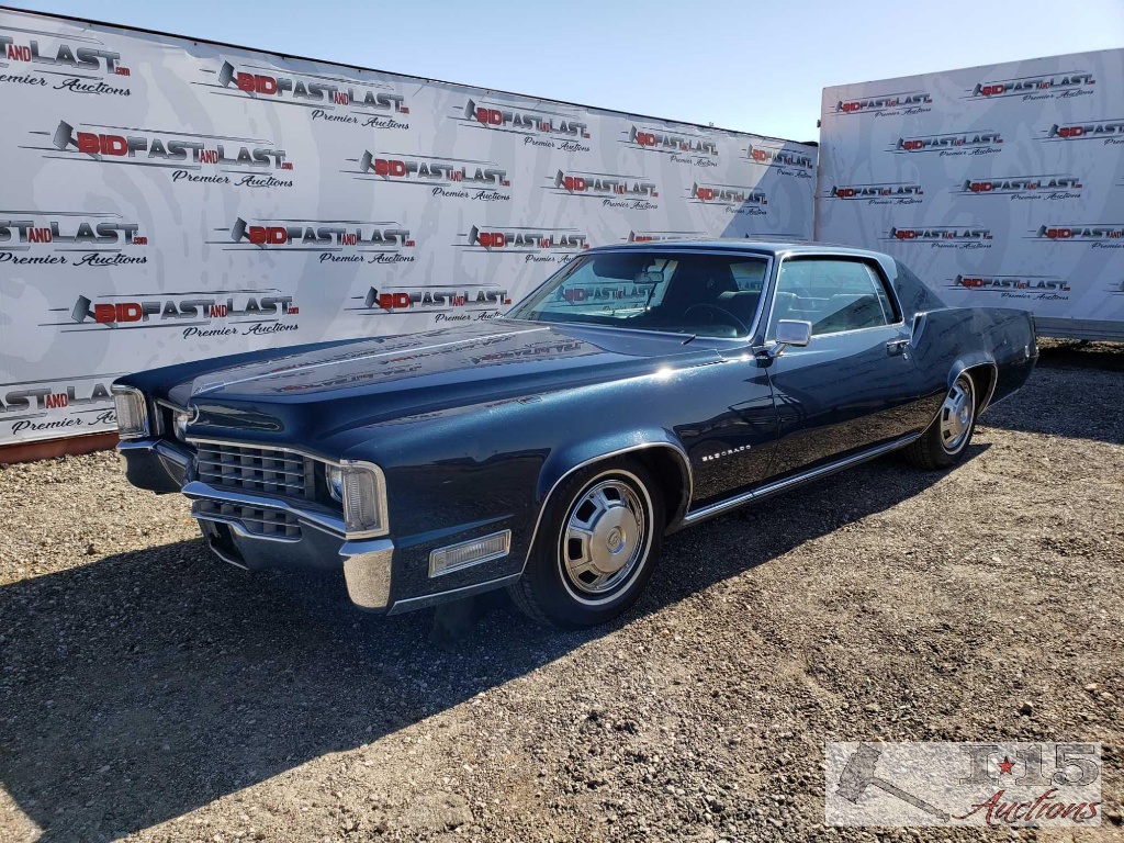 1968 Cadillac El Dorado, Dark Metallic Blue