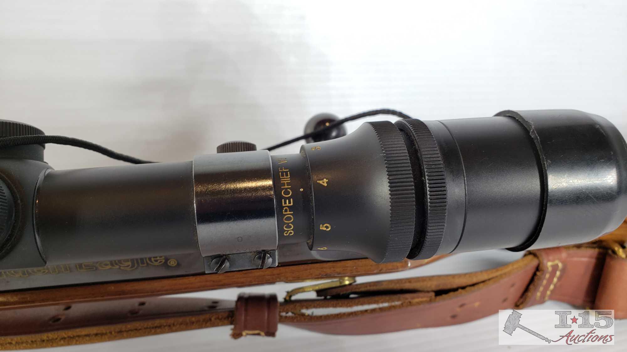 Nikko Golden Eagle Model 7000 Bolt Action 375 Hh Mag Rifle