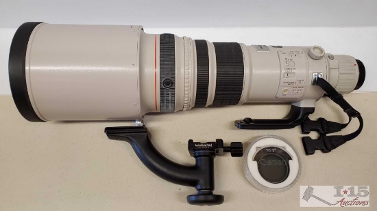 Canon EF500mm f/4 L IS USM Set w/ Canon Hard Travel Case