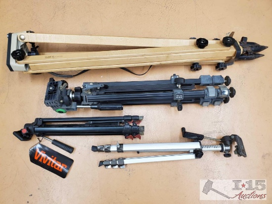 Four Tripods of Varying Size