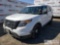 2014 Ford Explorer, White