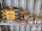 Three Tool Box Organizer, Metal Hard Case w/ Organizer, Various boxes and bags of Hardware