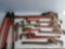10 Assorted Ridgid Pipe Wrenches and Two