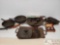 Cast iron Pans, knives and Chinese Baoding Iron Balls