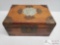 Chinese Wood Jewelry box w/ organizer tray