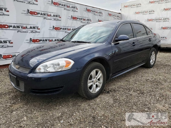 2012 Chevrolet Impala, Dark Blue CURRENT SMOG