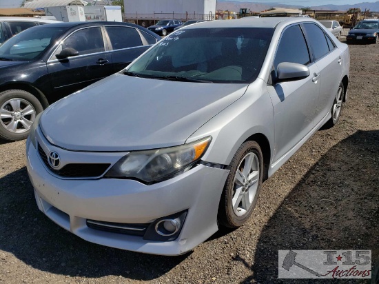 2012 Toyota Camry, Silver This will be sold on NON OP. Buyer responsible for smog