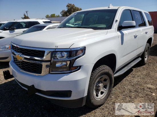 2016 Chevrolet Tahoe, White This will be sold on NON OP. Buyer responsible for smog