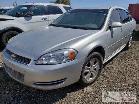 2013 Chevrolet Impala, Light Gray This will be sold on NON OP. Buyer responsible for smog. CRANK NO