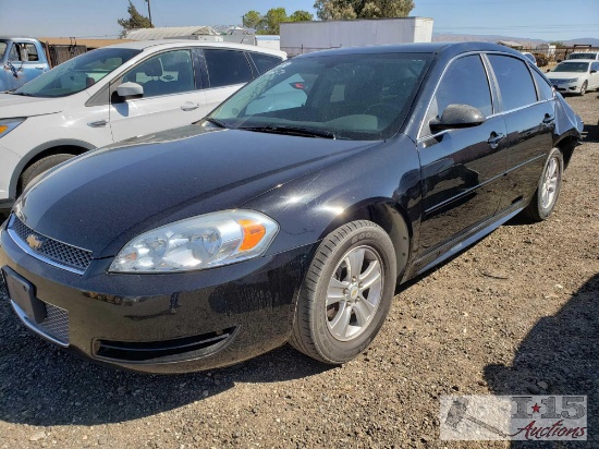 2014 Chevrolet Impala, Black This will be sold on NON OP. Buyer responsible for smog