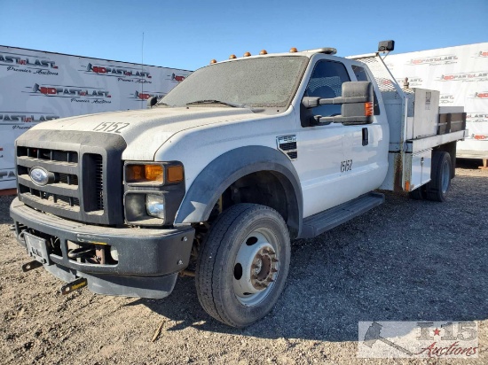 2008 Ford F-550, White This will be sold on NON OP. Buyer responsible for smog