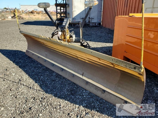 Meyer Snow Plow W/ Meyer E-58H Hydraulic Power Unit