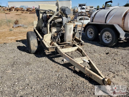 Ingersoll Rand P185W1R Air Compressor w/ Trailer