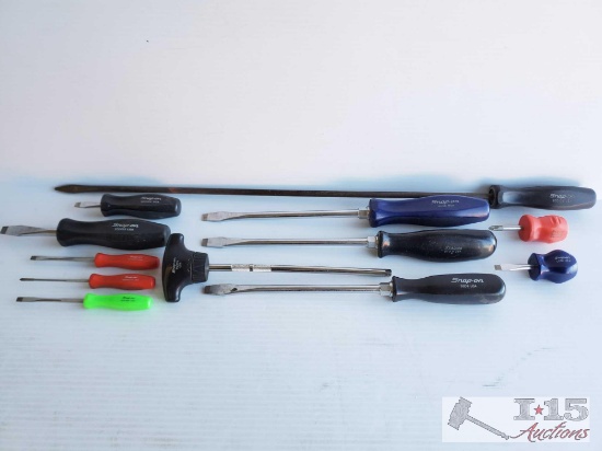 Snap-On Screwdrivers and Ratcheting T-Handle Driver