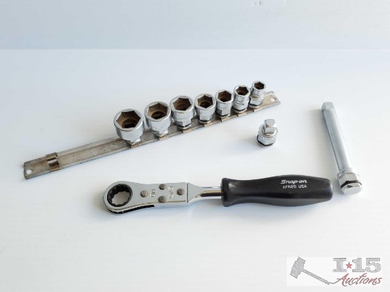 Snap-on 10-Peice Ratcheting Socket Set