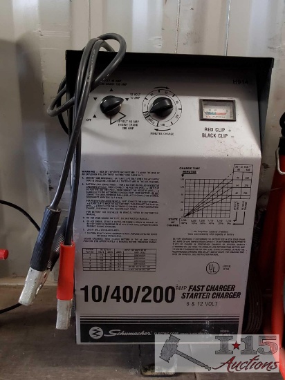 Schumacher 10/40/200 AMP Fast Charger