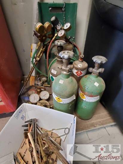 6 Tanks with Assorted Gauges and More