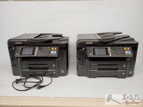 Two EPSON WorkForce WF-3640 Printers