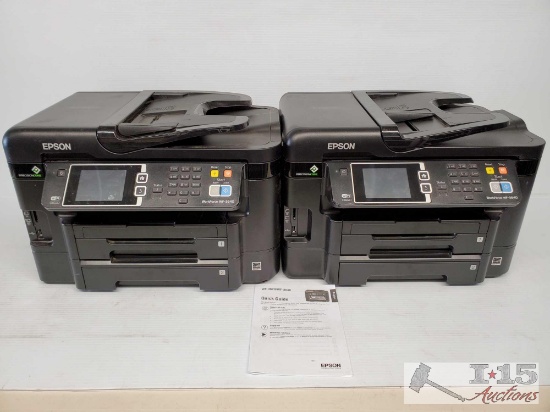 Two EPSON WorkForce WF-3640 Printers