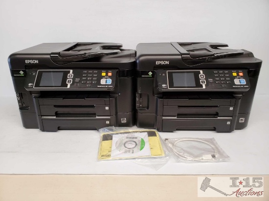Two EPSON WorkForce WF-3640 Printers