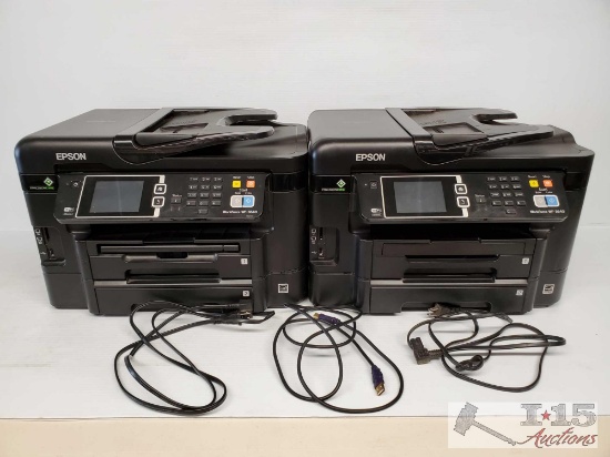 Two EPSON WorkForce WF-3640 Printers