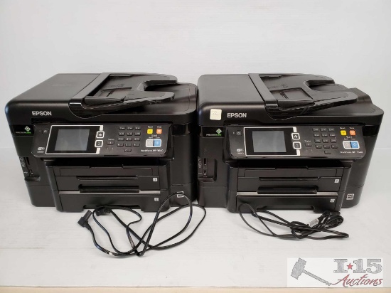 Two EPSON WorkForce WF-3640 Printers