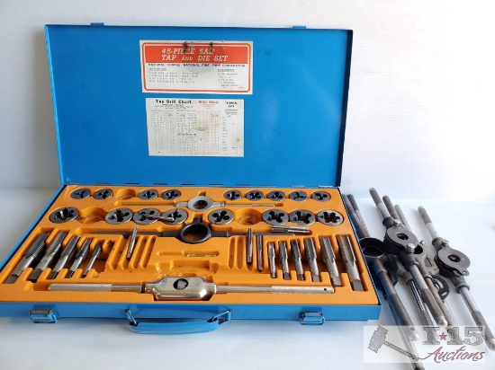 Two Partial Tap and Die Sets