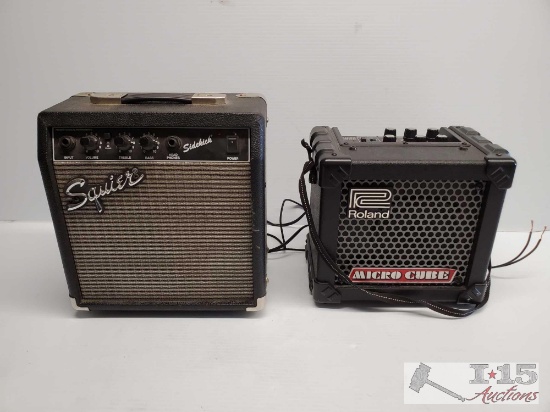 Two Guitar Amplifiers