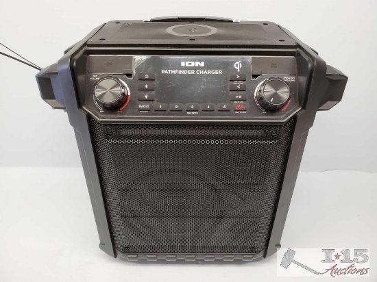 Ion Pathfinder Charger and Speaker Box