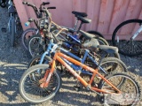 Five BMX Bikes