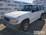 2000 Ford Explorer, White, CURRENT SMOG