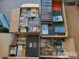 Four Boxes of Various VHS Tapes