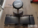 Rolling Shop Stool and Creeper