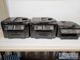 Three Epson Printers