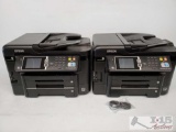 Two EPSON WorkForce WF-3640 Printers