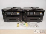 Two EPSON WorkForce WF-3640 Printers