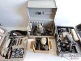 Three Porter Cable Sanders and a Skil Router Motor