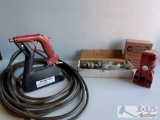 Snap-On Hand-Held Abrasive Blasting System, International Staple Machine and More