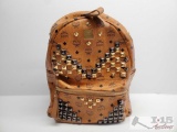 Nonauthenticated, MCM Leather BackPack