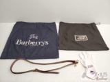 Two Purse Storage Bags, Harrah's Glove, Misc. Leather Purse Strap