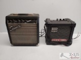 Two Guitar Amplifiers
