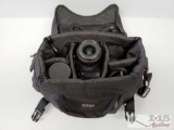 Olympus E-500 Camera w/ Lens, Battery Charger and Nikon Carry Case