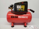 Central Pneumatic 3Gal 1/3Hp Air Compressor