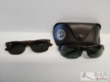 2 Pairs of Ray-Ban Sunglasses (Not Authenticate)