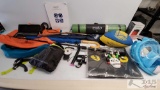 Misc. Lot Containing Umbrellas, Yoga Mat, Bags, Camera Accessories and More!