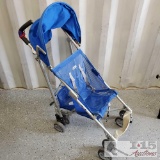 Blue Zooper Foldaway Stroller